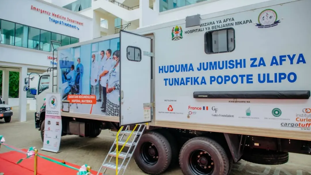 WAZIRI WA AFYA MHE MOHAMED MCHENGERWA AMEZINDUA GARI LA KLIN ...