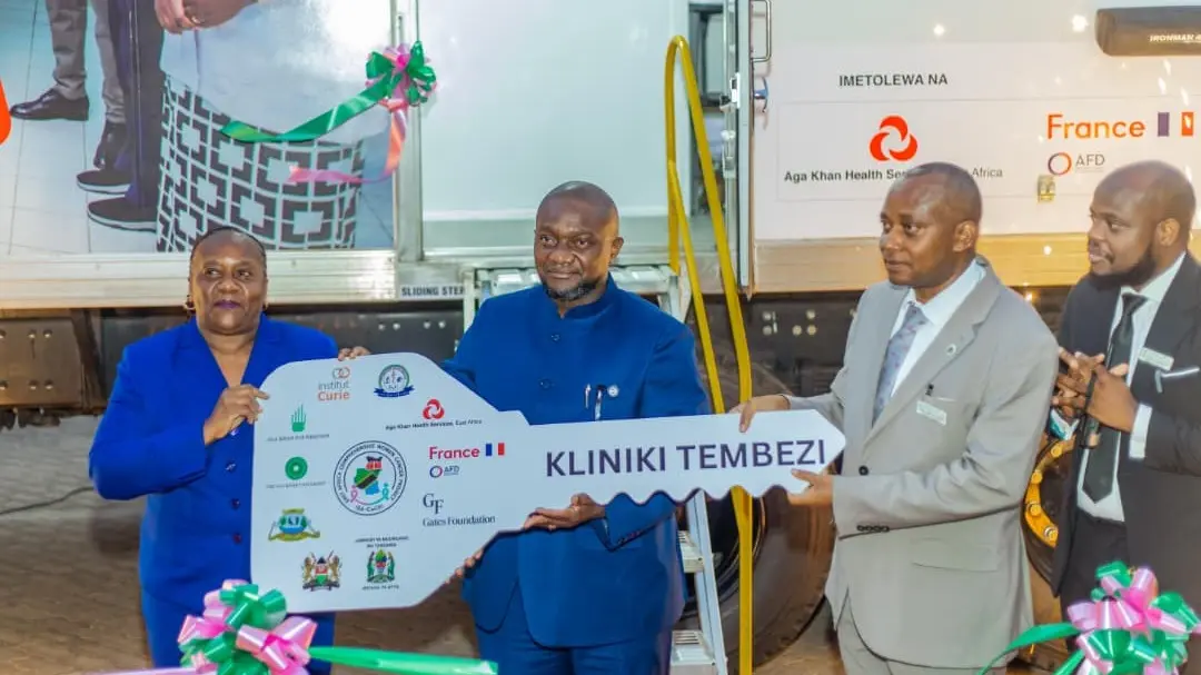 WAZIRI WA AFYA MHE MOHAMED MCHENGERWA AMEZINDUA GARI LA KLIN ...