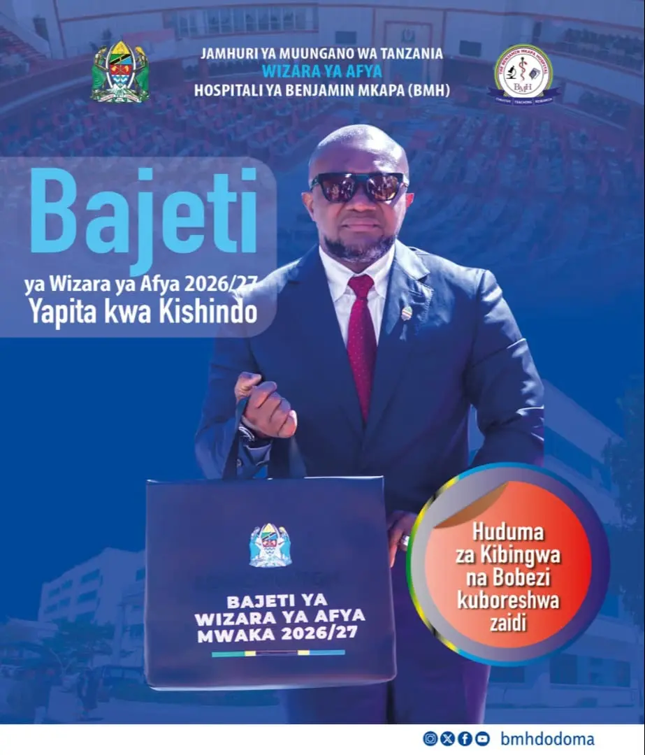 BUNGE LAPITISHA KWA KISHINDO BAJETI WIZARA YA AFYA MWAKA 2026/27, KULETA MAPINDUZI SEKTA YA AFYA
