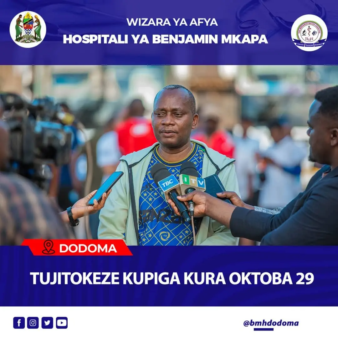 TUJITOKEZE KUPIGA KURA OKTOBA 29