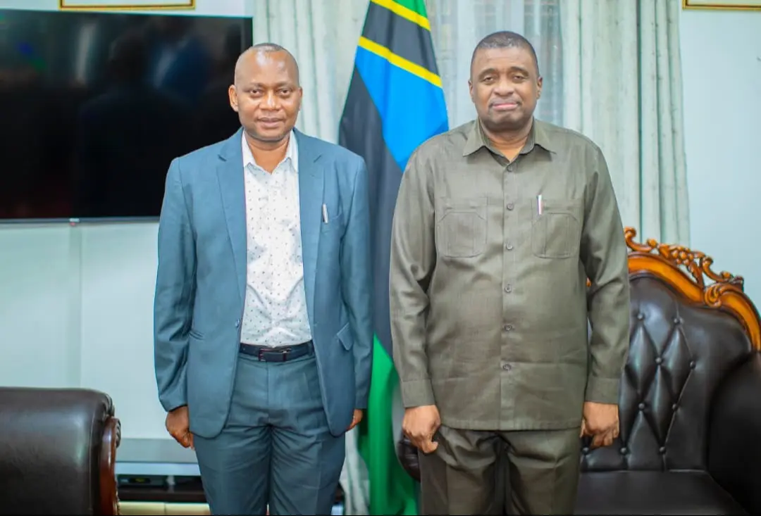 MAKAMU WA PILI WA RAIS SERIKALI YA MAPINDUZI ZANZIBAR APOKEA UJUMBE WA HOSPITALI YA BENJAMIN MKAPA