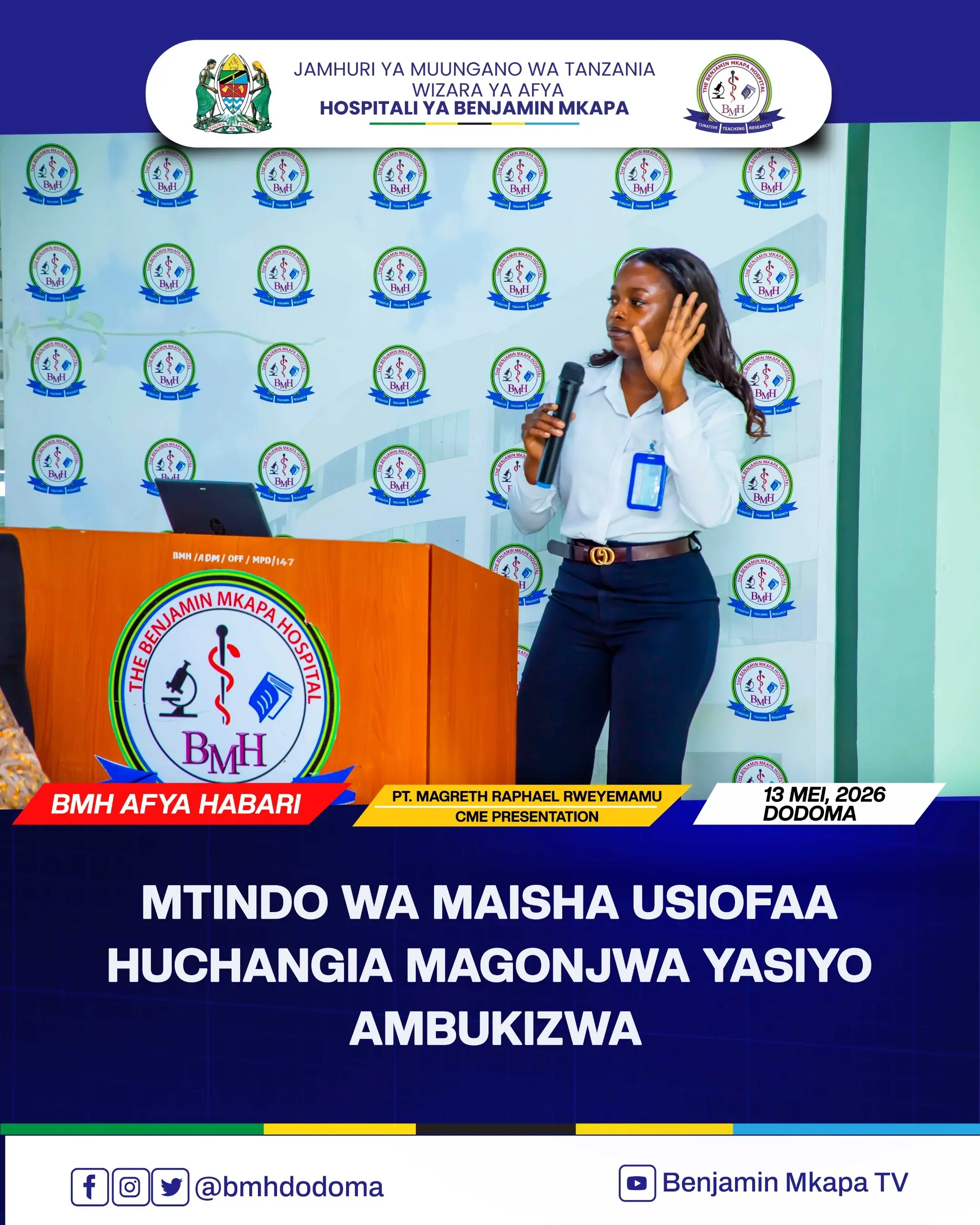 MTINDO WA MAISHA USIOFAA HUCHANGIA MAGONJWA YASIYO AMBUKIZWA