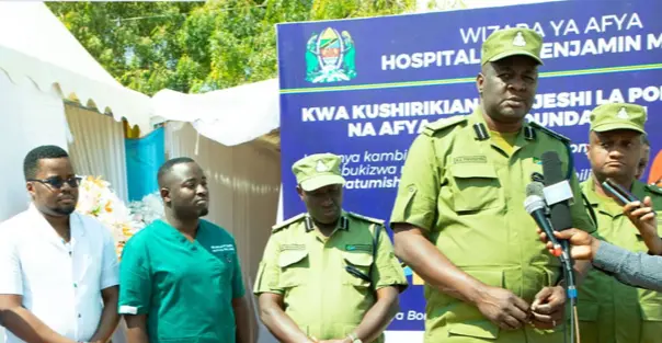 JESHI LA POLISI MKOANI DODOMA LAISHUKURU BMH KWA KUWASOGEZEA HUDUMA KARIBU.